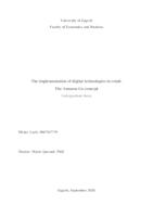 prikaz prve stranice dokumenta The implementation of digital technologies in retail