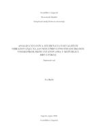 Poveznica na dokument Analiza stavova studenata o kvaliteti obrazovanja na javnim i privatno financiranim visokoškolskim ustanovama u Republici Hrvatskoj