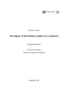 prikaz prve stranice dokumenta The impact of fast-fashion retailers in e-commerce