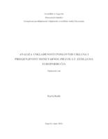 prikaz prve stranice dokumenta Analiza usklađenosti poslovnih ciklusa i primjenjivost monetarnog pravila u zemljama europodručja