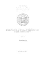prikaz prve stranice dokumenta The impact of artificial intelligence on labor productivity