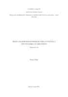 prikaz prve stranice dokumenta Rizici makroekonomskih neravnoteža i financijske stabilnosti
